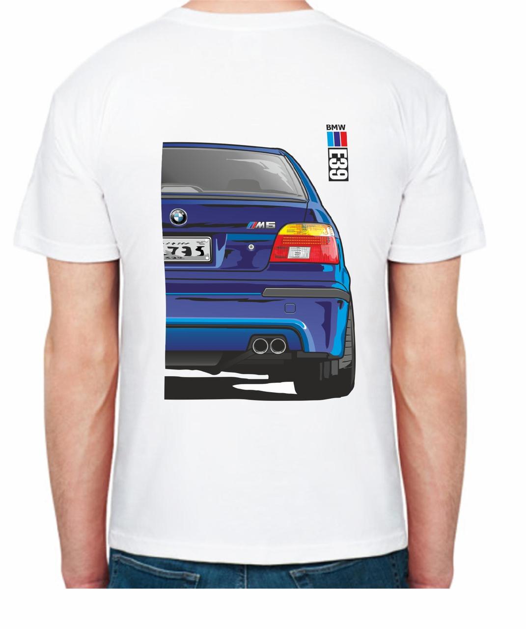 Футболка чоловіча Avtolife BMW E39 MotorSport ver2 FR 417239 M Білий (2494944179) - фото 2 Футболка чоловіча Avtolife BMW E39 MotorSport ver2 FR 417239 M Білий (2494944179) - фото 2