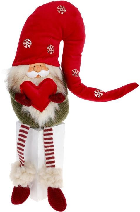 Іграшка м'яка Гном із серцем 51 см