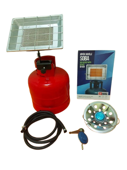 Балон пропан з газовим пальником/редуктором/шлангом 2,9 кВт 15 л 2 м (20079111)