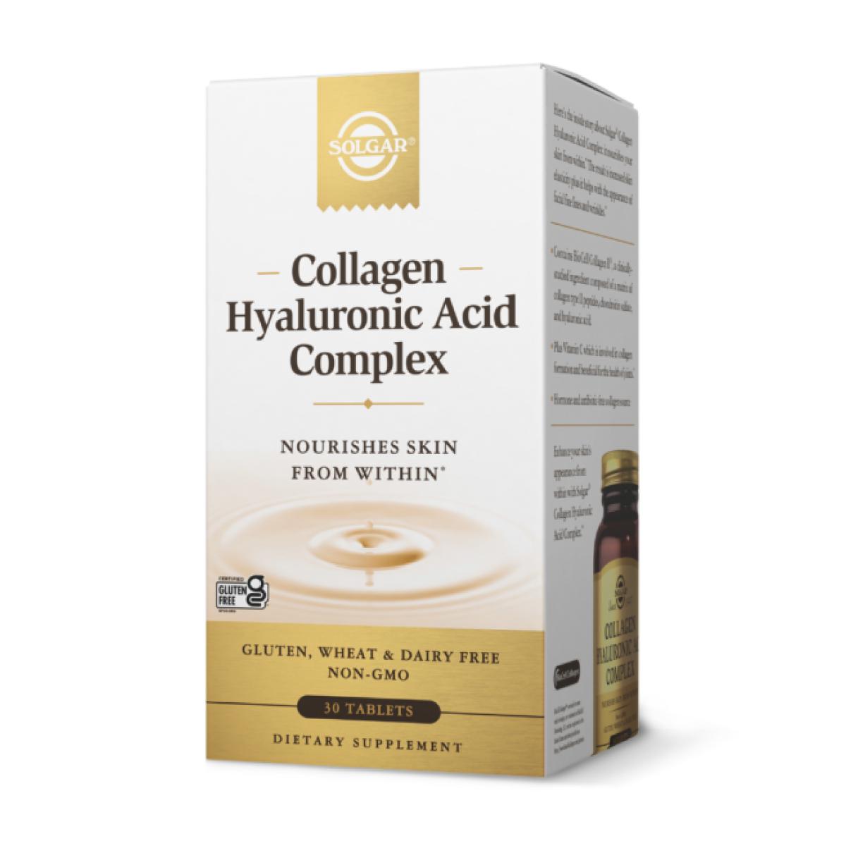Натуральная добавка Collagen Hyaluronic Acid Complex 30 tabs (2023-10-3689)