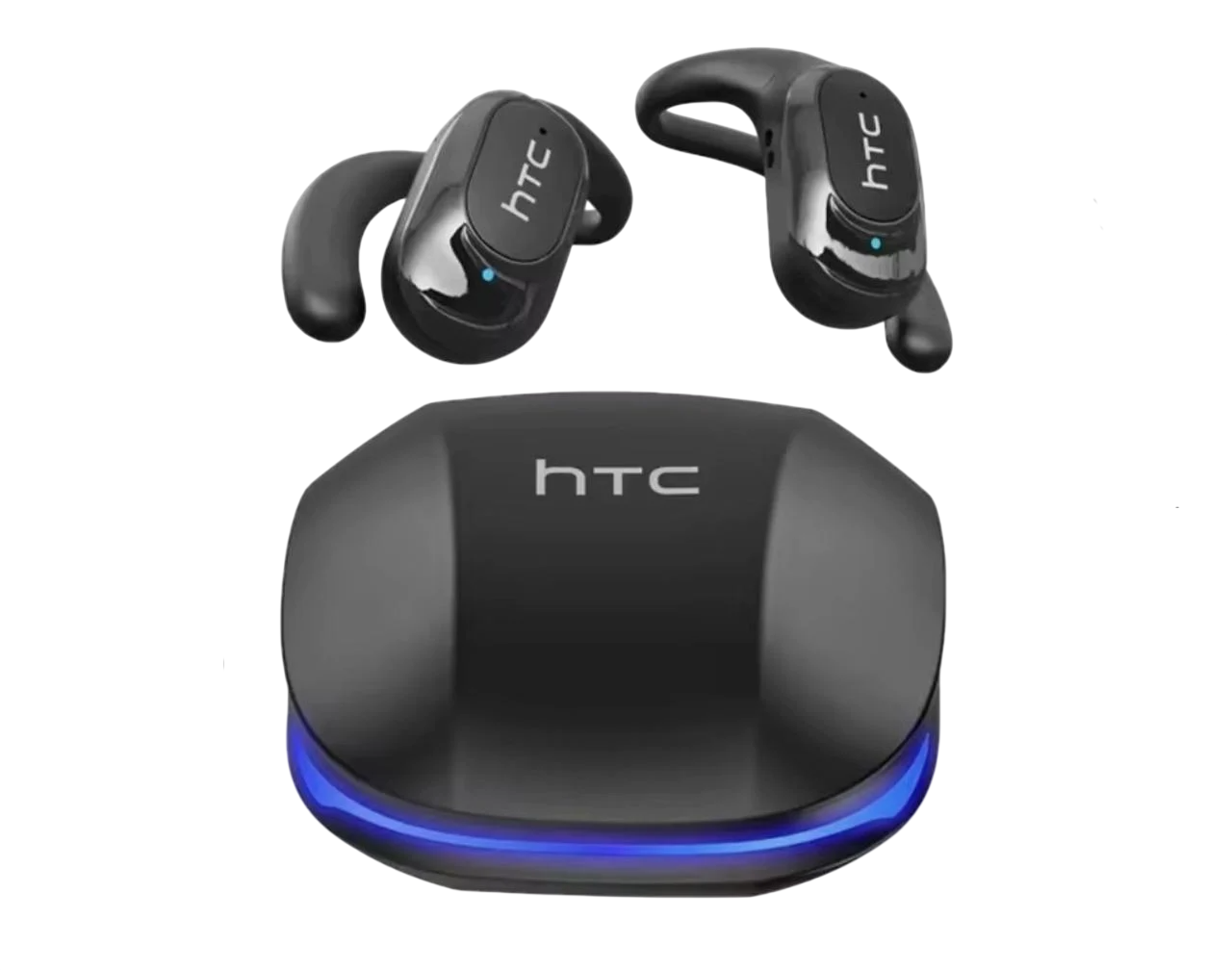 Наушники беспроводные спортивные HTC NE17 AI с функцией перевода в режиме реального времени iPhone/Android Bluetooth Черный (3067045528)
