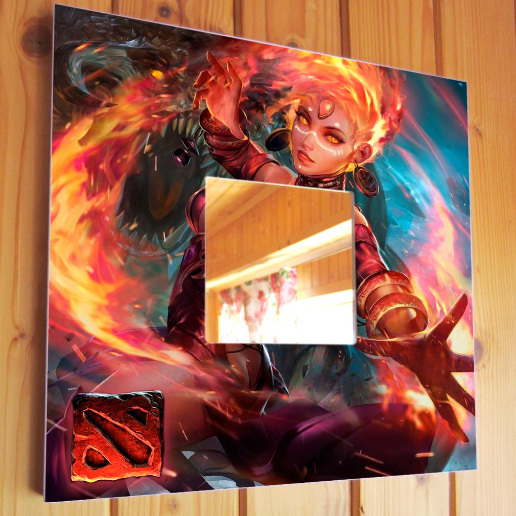 Зеркало Игра "Dota 2" 260х260 мм (M00901)
