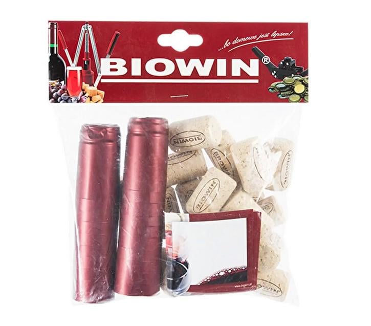 Пробки Browin с этикетками и колпачками 20 шт. (ПР 650002)