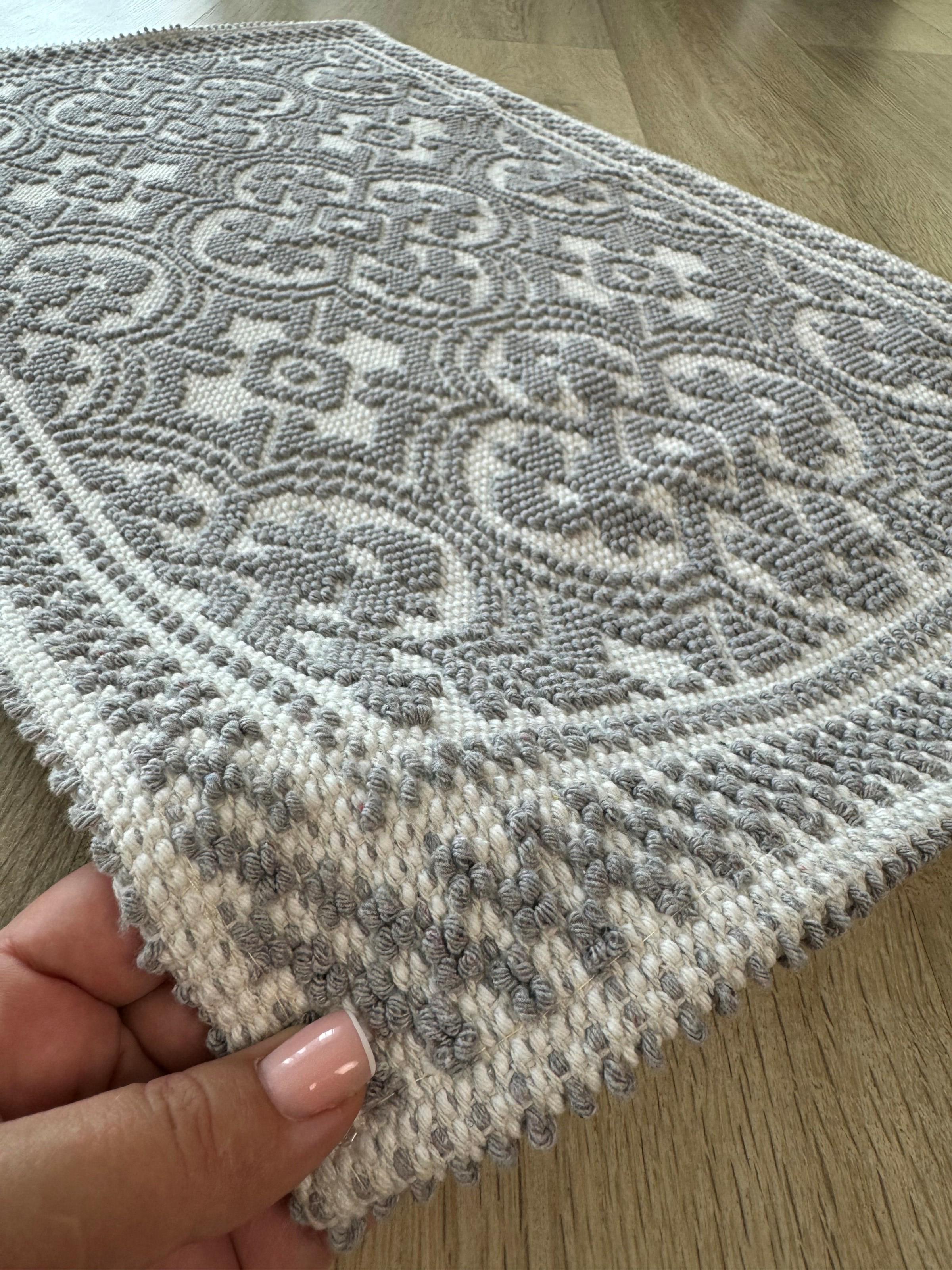 Коврик в ванную Tropichome Букле хлопковый 120x65 см (1437) - фото 6