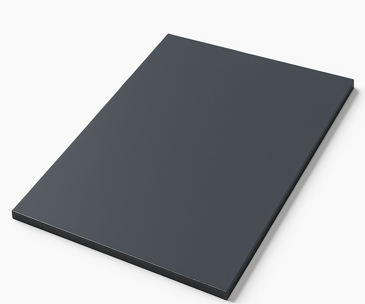 Алюминиевая композитная панель ALUfas 1240х6000 мм толщина 4 мм алюминий 0,3 мм Графитовый RAL 7024 Алюминиевая композитная панель ALUfas 1240х6000 мм толщина 4 мм алюминий 0,3 мм Графитовый RAL 7024