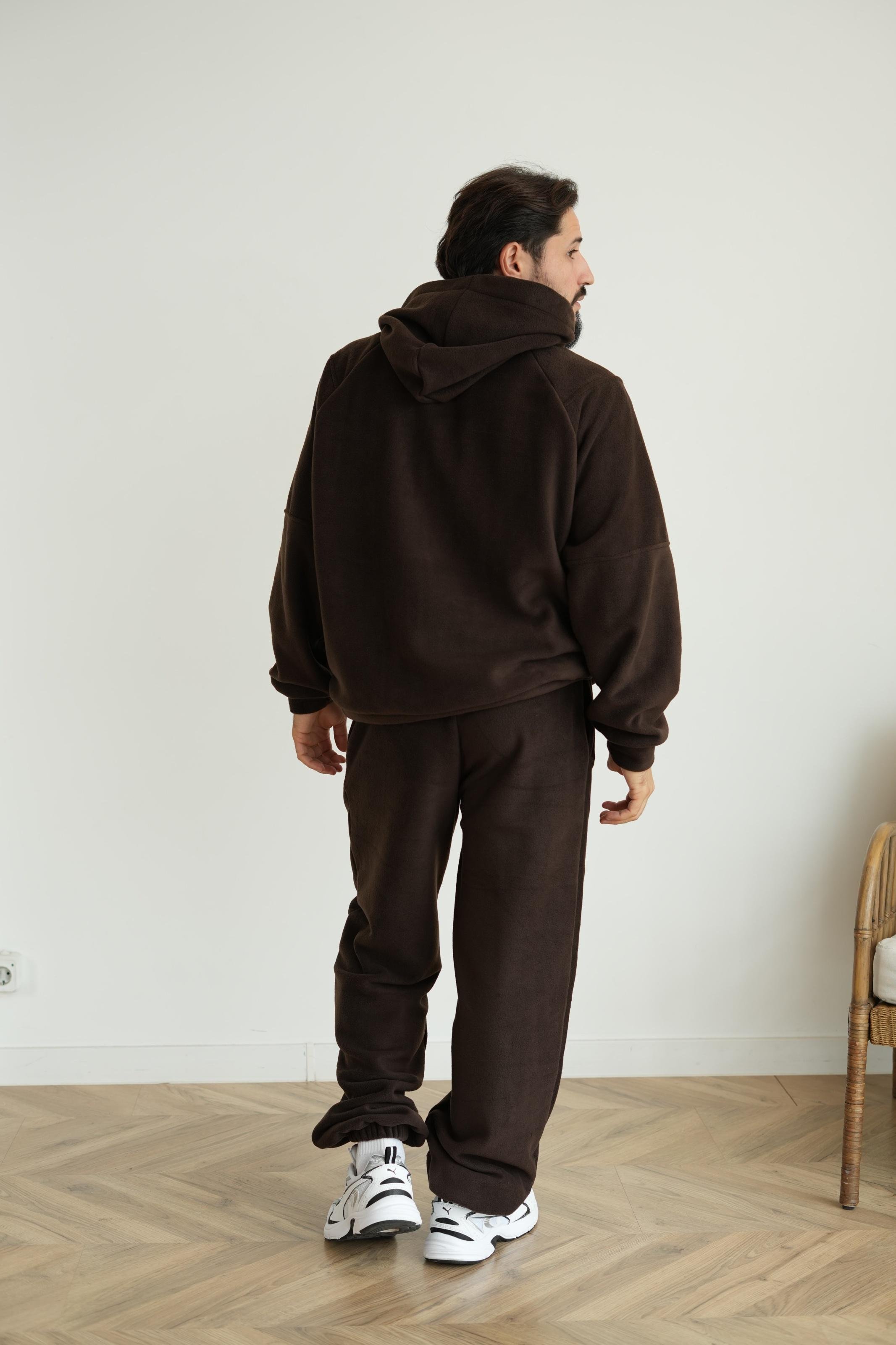 Костюм чоловічий флісовий BASE XL/2XL Шоколадний (10203XLXXLm) - фото 8 Костюм чоловічий флісовий BASE XL/2XL Шоколадний (10203XLXXLm) - фото 8