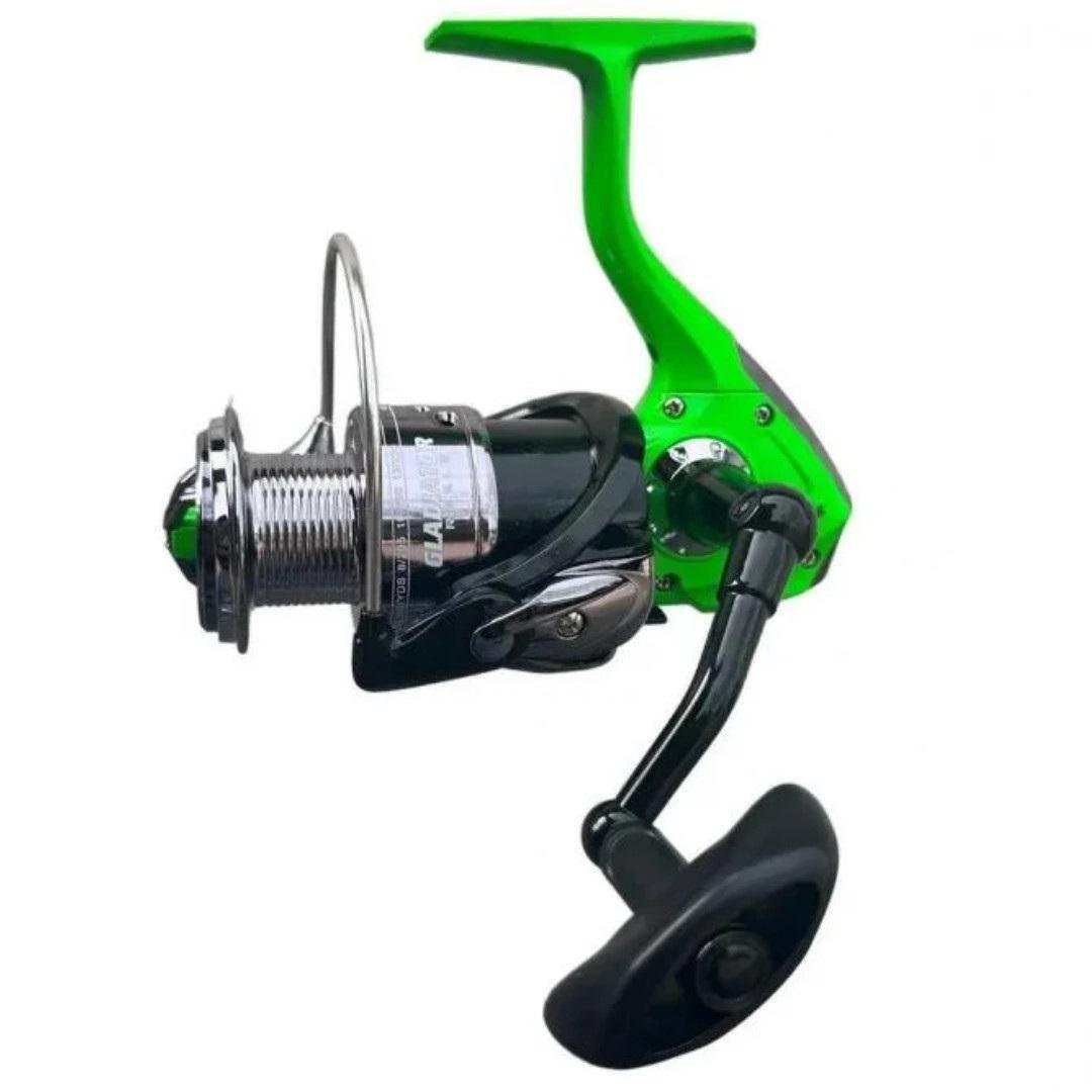 Рыболовная катушка безынерционная Gladiator VIVA 3000 Green (GL7154)