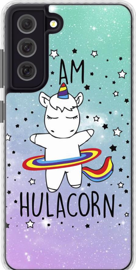 Чехол на Samsung Galaxy S21 FE I'm hulacorn (3976pc-2302-42517)