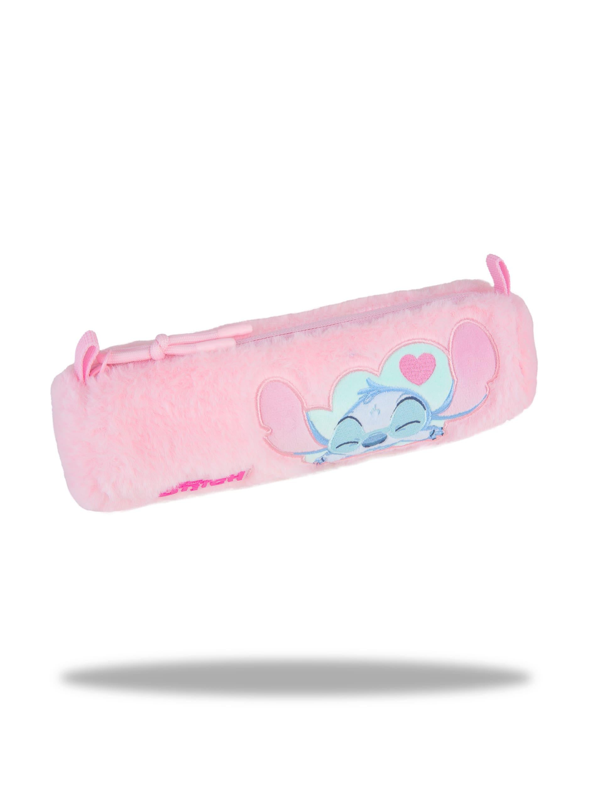 Пенал шкільний CoolPack STITCH хутряний Pink (F061004)