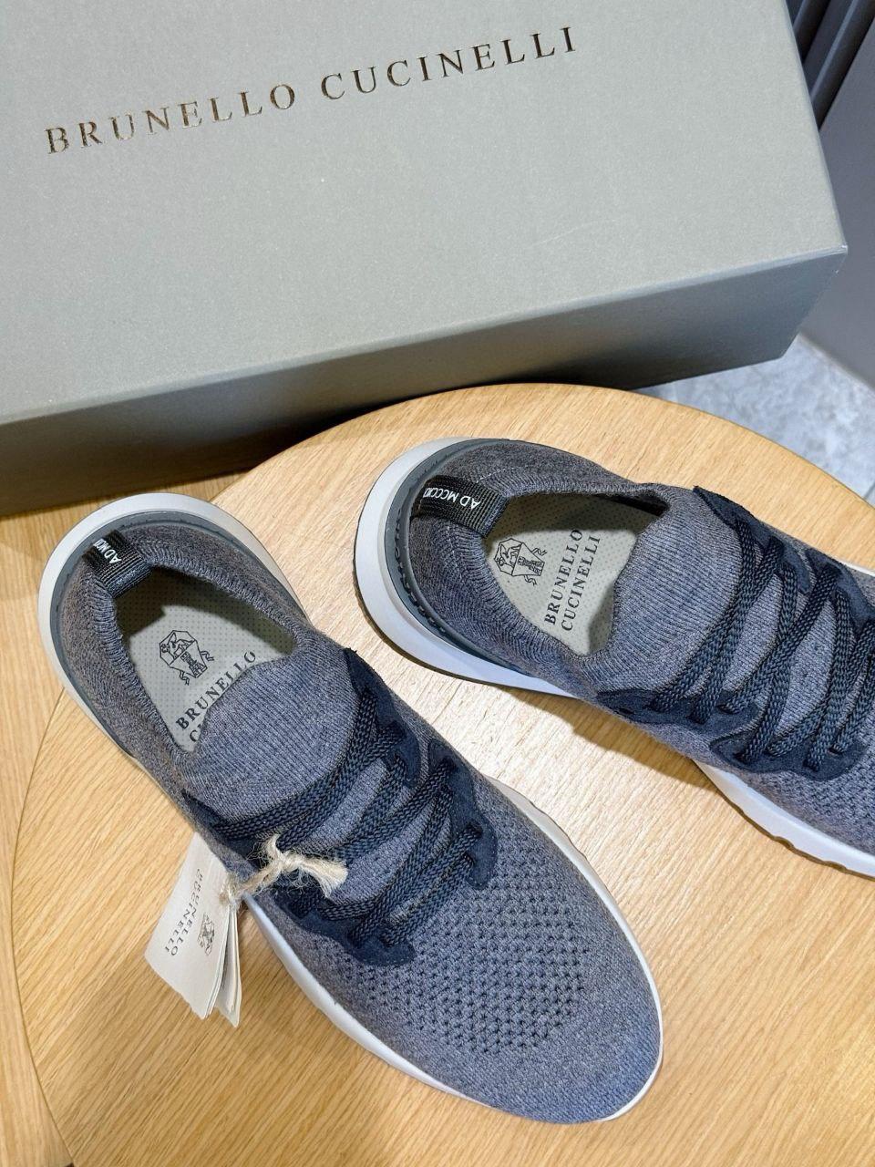 ᐉ Кроссовки мужские тирикотажные в стиле Brunello Cucinelli р. 42