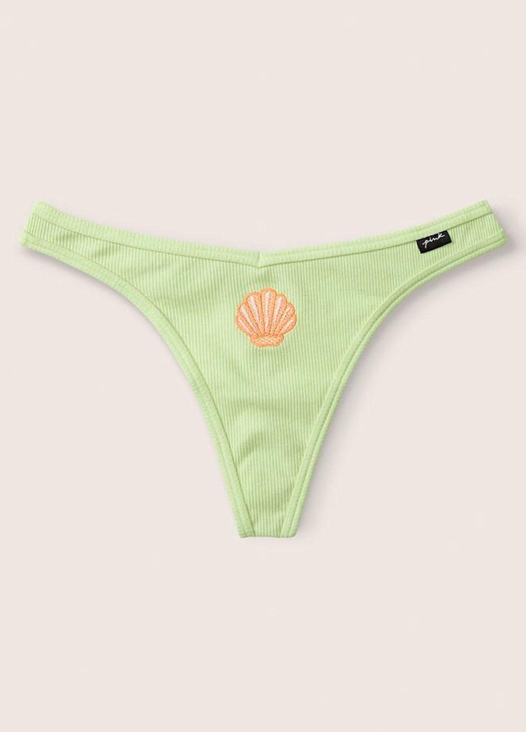 Женские трусы Victoria's Secret 000398871QJQM M Салатовый (61784505)