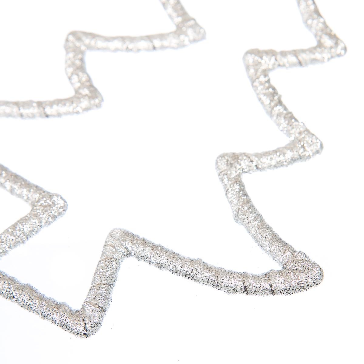 Игрушка на елку Elisey Елка Серебряный (NH-106-K-173) - фото 2 Игрушка на елку Elisey Елка Серебряный (NH-106-K-173) - фото 2