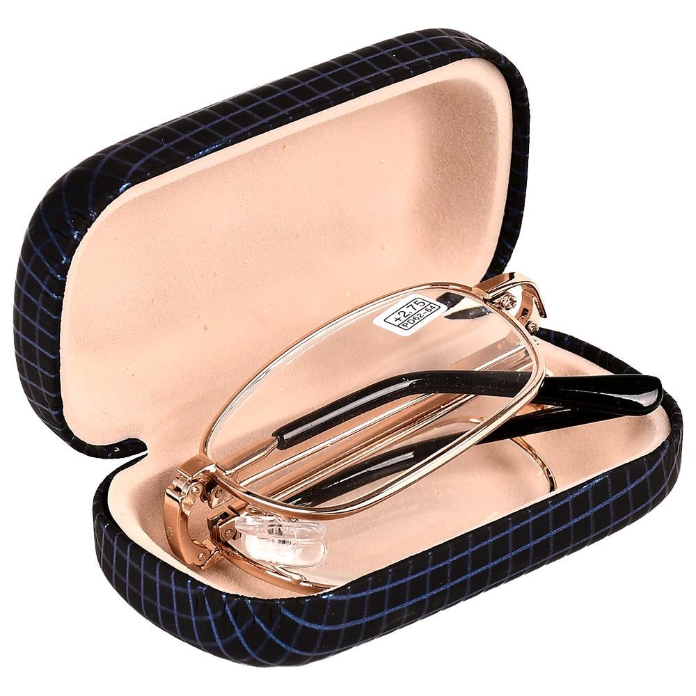 Очки для зрения +2.0 WL-626-3 складные в чехле - фото 2