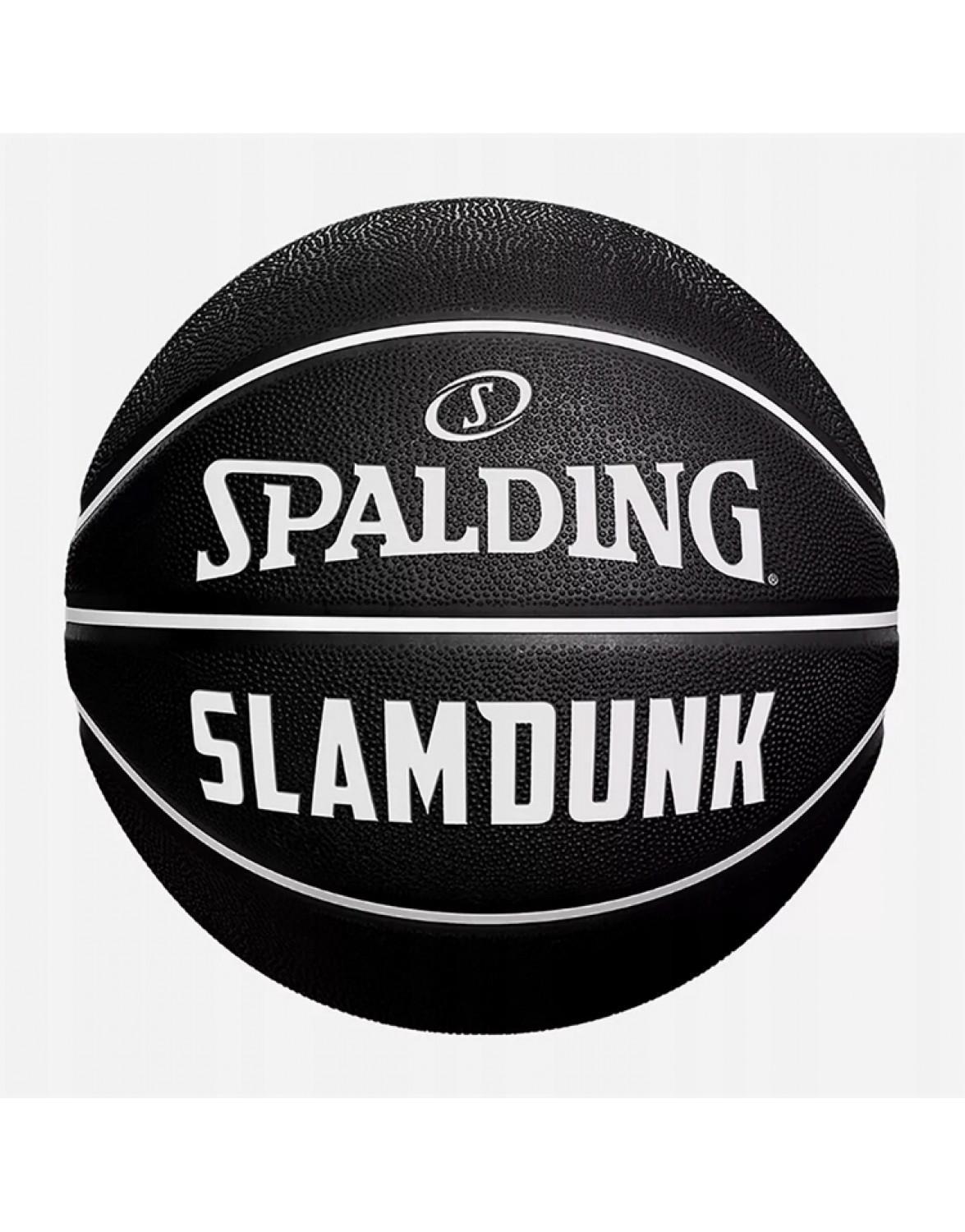 Баскетбольный мяч Spalding Slam Dunk Уни р. 7 Черный (84860Z)