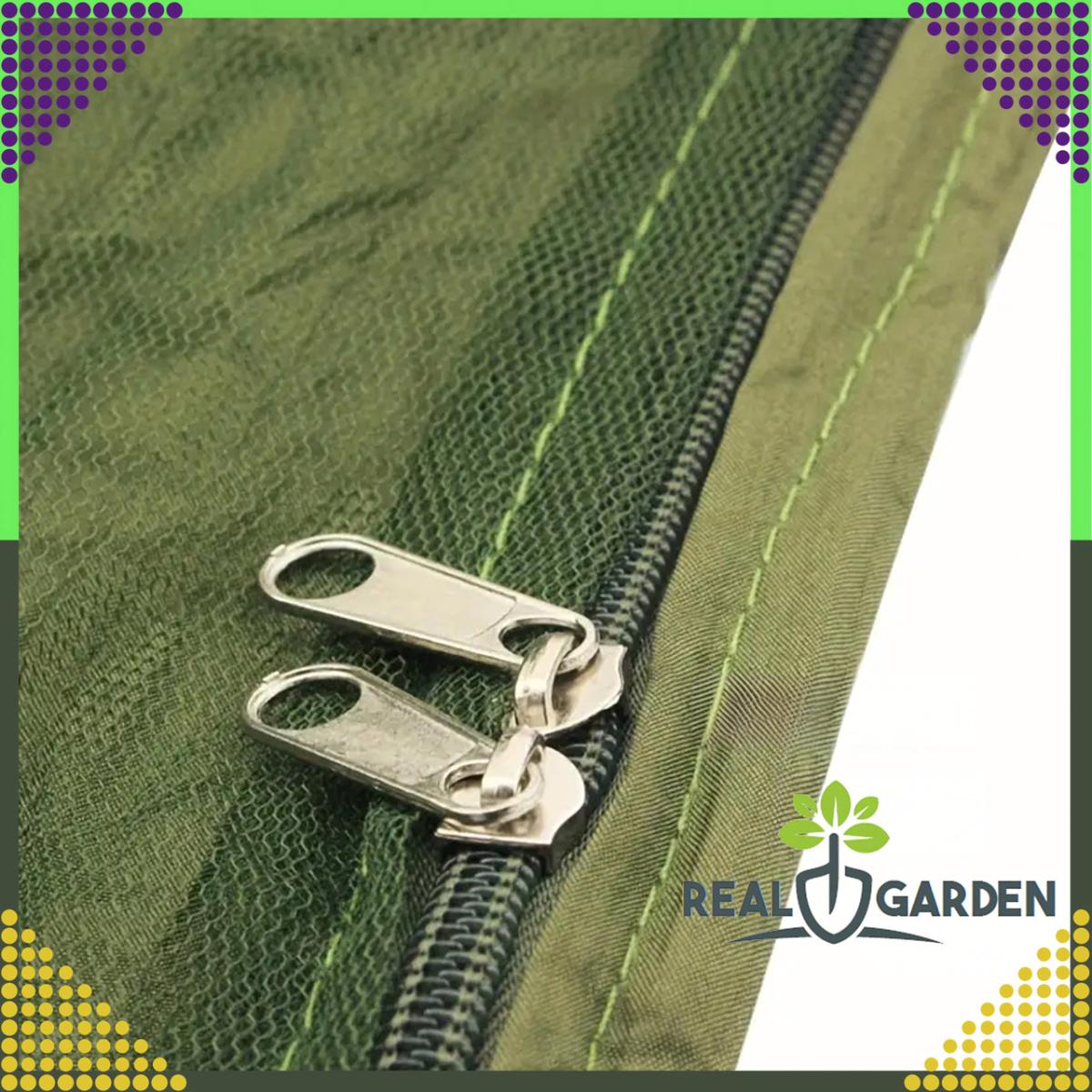 Гамак туристический Real Garden 260x140 см до 120 кг Хаки (27777816) - фото 8