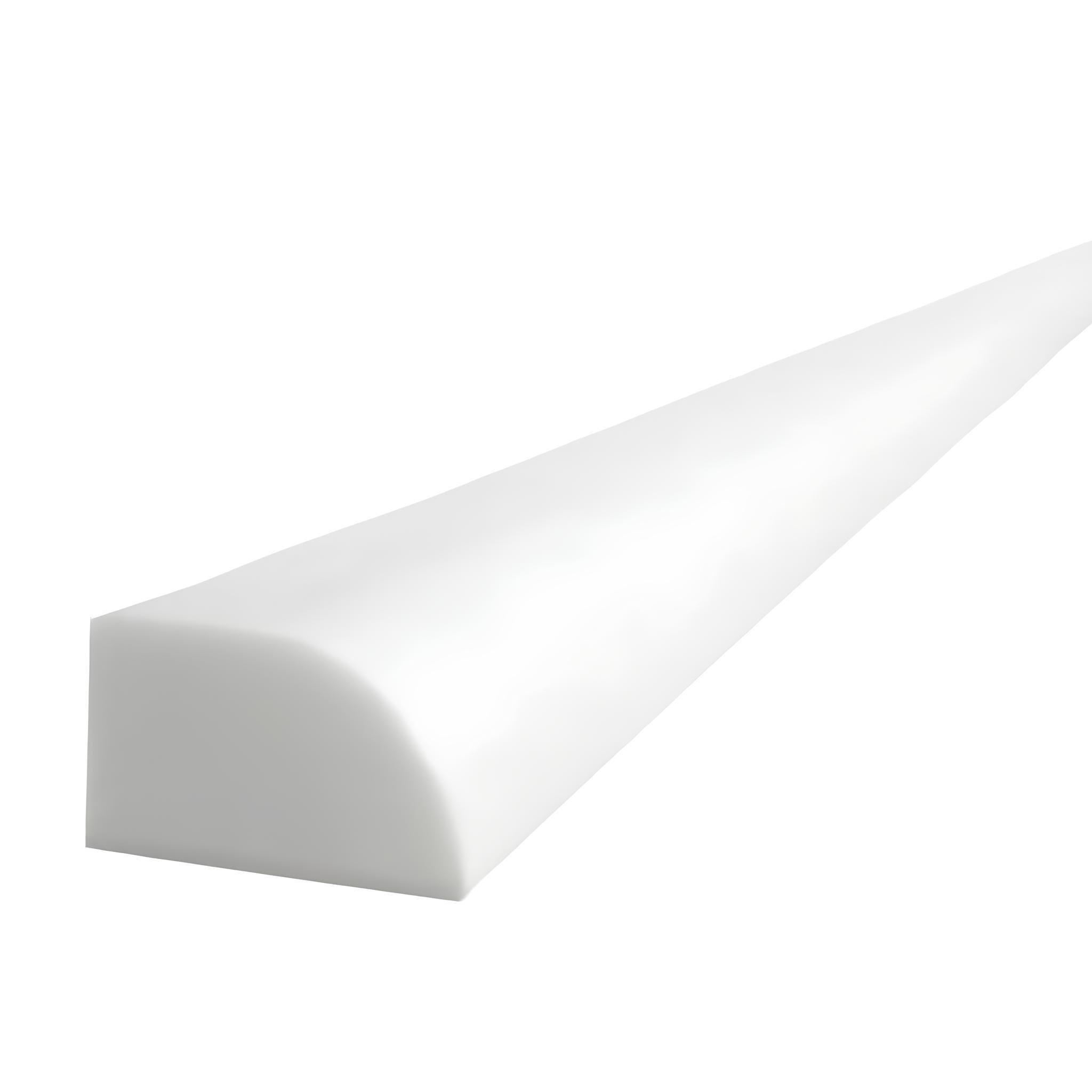 Плінтус для ванни акриловий 1800х24х12 мм (28748301)