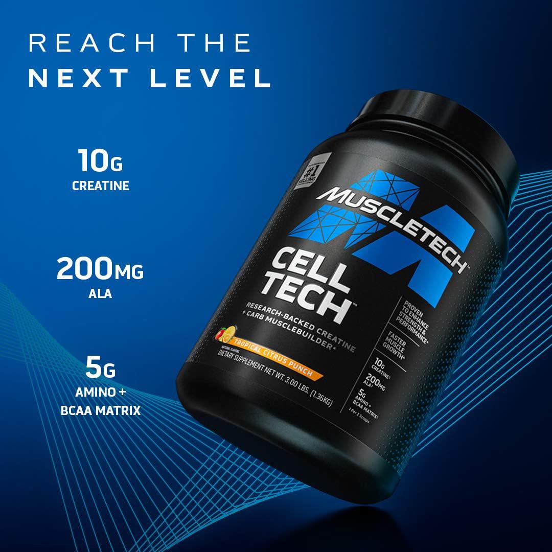 Креатин MuscleTech Cell-Tech Creatine Tropical 1130 г - фото 4