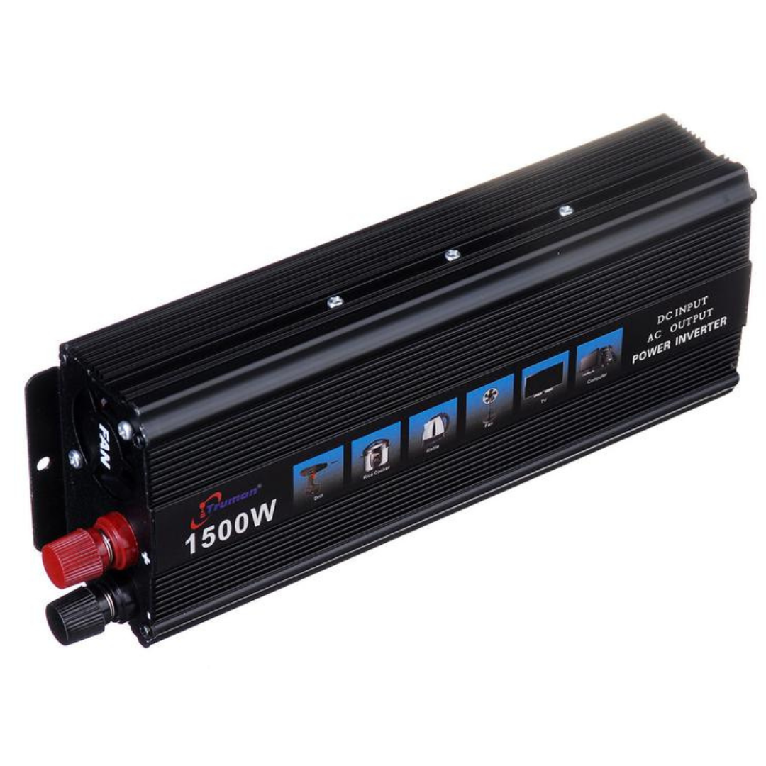 Преобразователь напряжения с портом USB SKА 1500W SSK AC/DC 12V/220V (18137742)