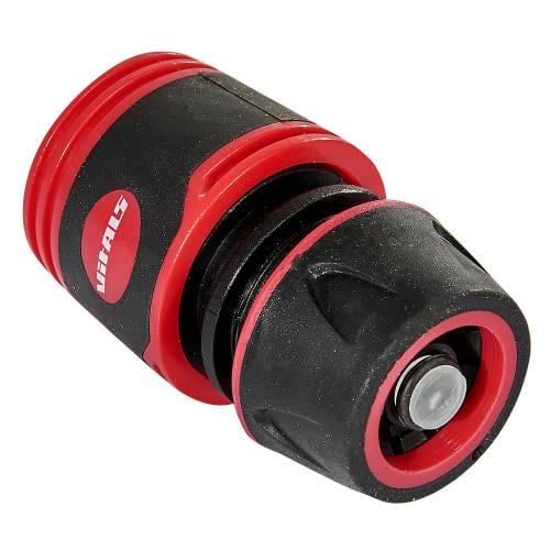 Коннектор Vitals Master с аквастопом 1/2" для шланга 1/2" (000191536) Коннектор Vitals Master с аквастопом 1/2" для шланга 1/2" (000191536)