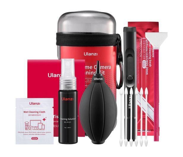 Набір для чищення знімального обладнання оптики Ulanzi CO28 Camera Cleaning Kit For Full Frame Cameras (C061GBB2)