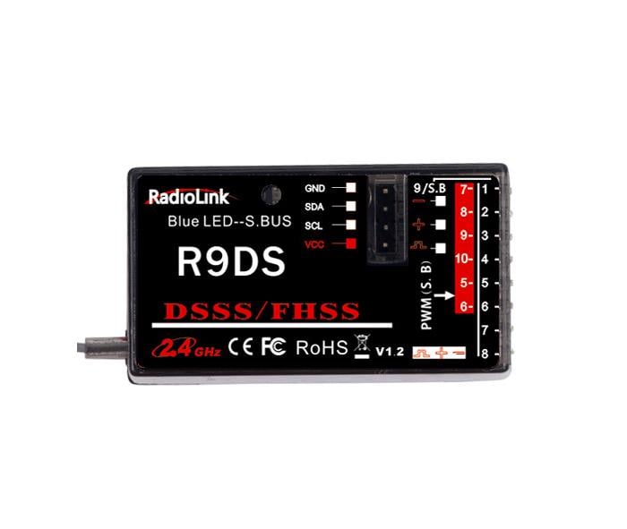 Приймач 9к Radiolink R9DS SBUS для радіокерованих авіамоделей (23380679)