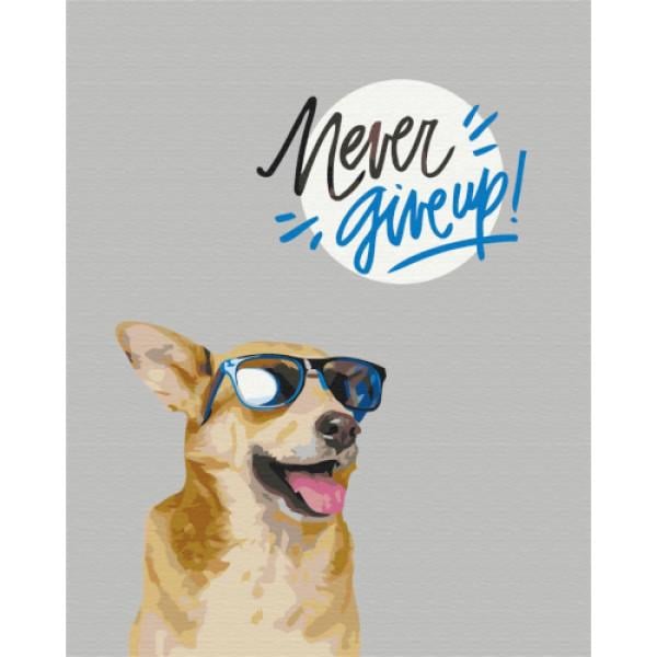 Картина за номерами Brushme Ніколи не здавайся! 40x50 см (bs52552) Картина за номерами Brushme Ніколи не здавайся! 40x50 см (bs52552)
