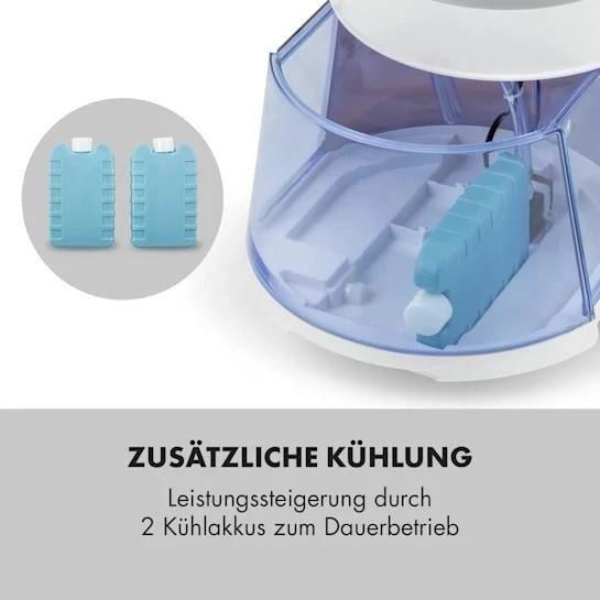 Кондиционер-вентилятор мобильный KLARSTEIN Skyscraper Ice 4 в 1 (10028303) - фото 4