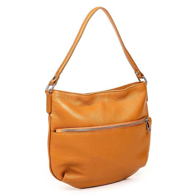 Сумка женская кожаная Italian Bags Коньячный (6947_cuoio)
