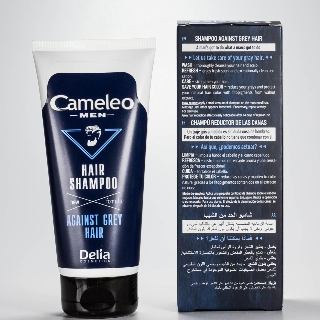 Шампунь проти сивини Delia Cosmetics Cameleo Men для чоловіків 150 мл - фото 3