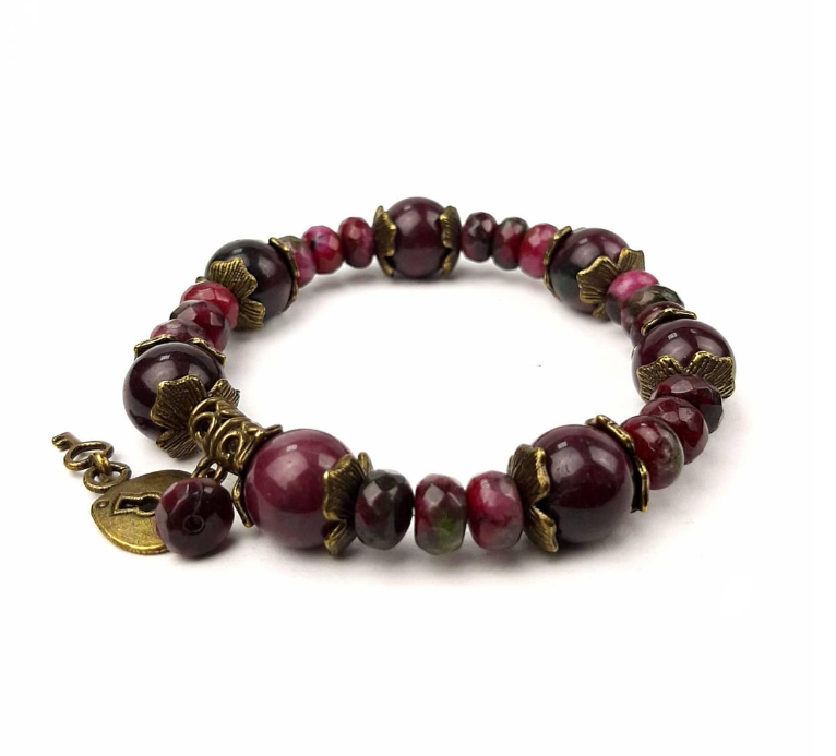 Браслет DARSANA Талісман з натурального каменю турмалін (DRSU046)