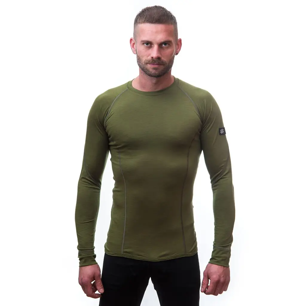 Термофутболка мужская Sensor Merino Active LS Safari (SM11MA-safari-XL) - фото 3