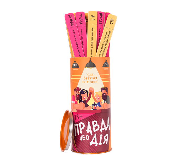 Настольная игра FUN Games Правда или дело Для веселой компании Разноцветный (SR-113-N-750)