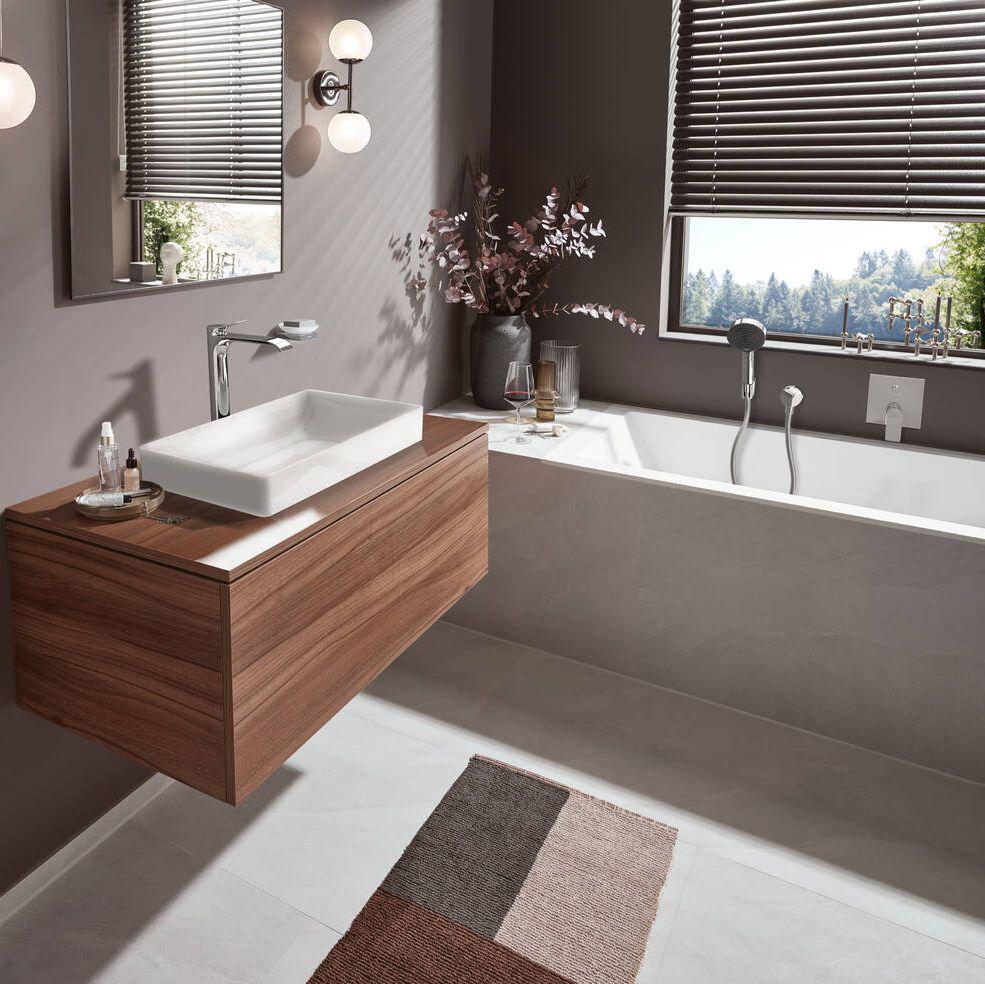 Смеситель для ванны Hansgrohe Vivenis скрытого монтажа Хром (75415000) - фото 2