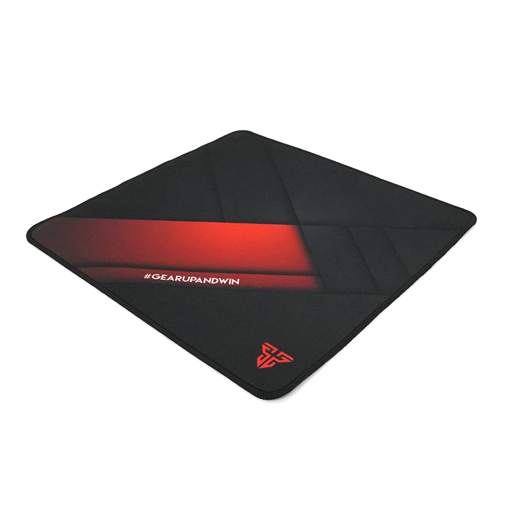 Коврик игровой для мыши Fantech MP456 профессиональный тканевый прошитый край 4 мм Черный (YUT_V4547)