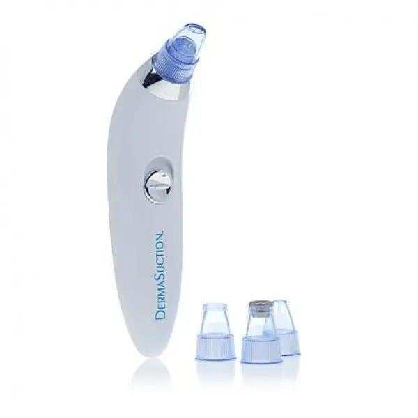 Вакуумный очиститель для пор лица Derma suction DS Vacuum с 4 насадками 19х4,5 см от 2 батареек AA Белый (opt-13846)