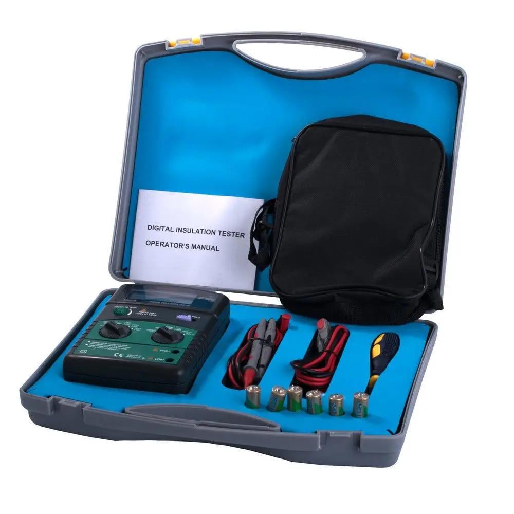 Тестер сопротивления изоляции MASTECH MS 5201 цифровой (3-9-MS5201) - фото 2 Тестер сопротивления изоляции MASTECH MS 5201 цифровой (3-9-MS5201) - фото 2