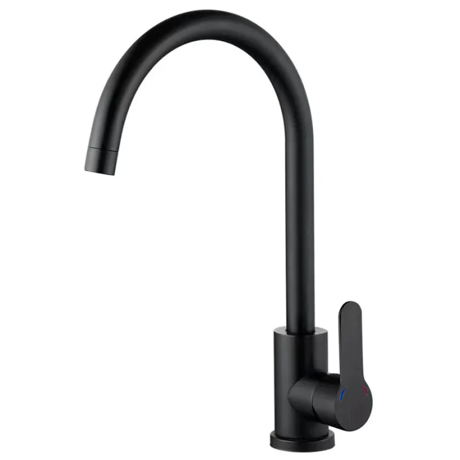 Смеситель для кухни настенный Zerix DAX-011 Black (ZX4817) Смеситель для кухни настенный Zerix DAX-011 Black (ZX4817)