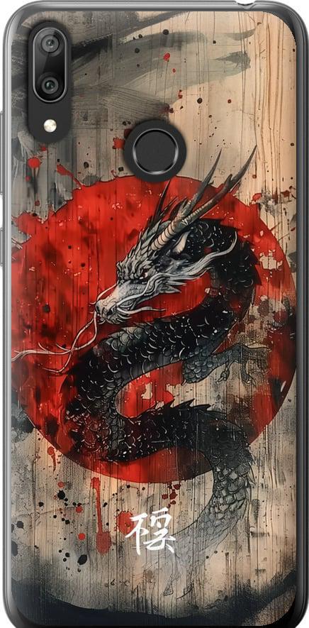 Чехол на Huawei Y7 2019 Восточный дух (6100t-1638-42517)