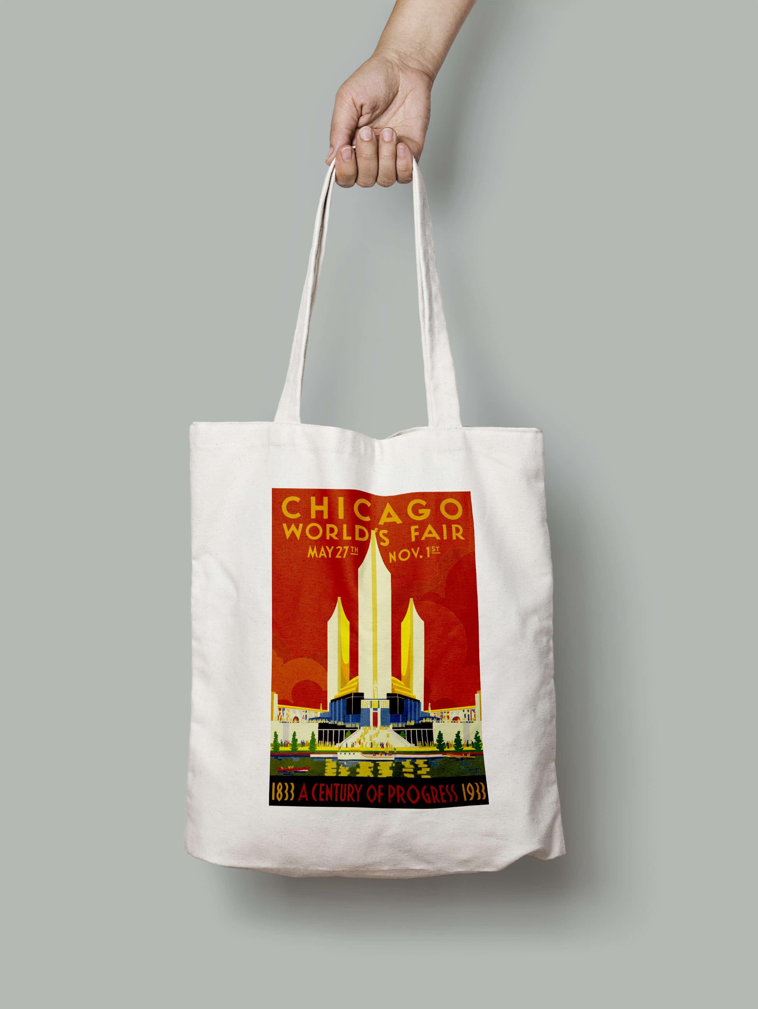 Эко-сумка Век прогресса шопер (chicago_worlds_fair_1933_Bag)