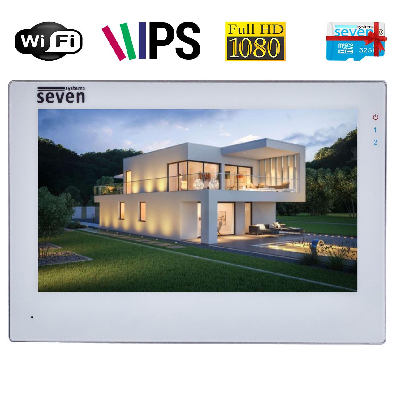 IP-видеодомофон SEVEN DP-7577FHDW IPS с Wi-Fi 7" White (DP7577FHDWIPSw) - фото 6