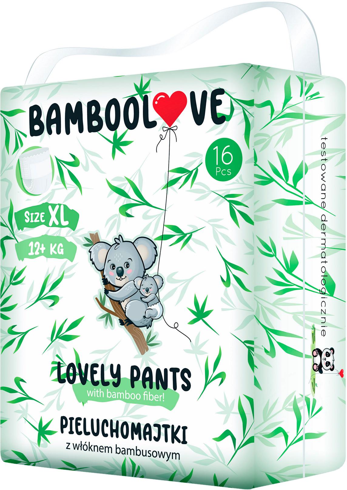 Подгузники детские одноразовые BAMBOOLOVE XL 16+ кг (14264)