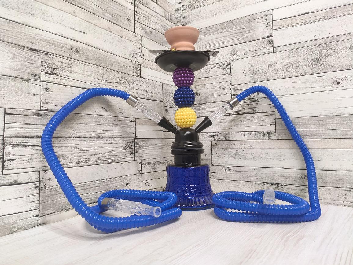 Кальян Hookah Laziza  30 см на 2 персони Blue