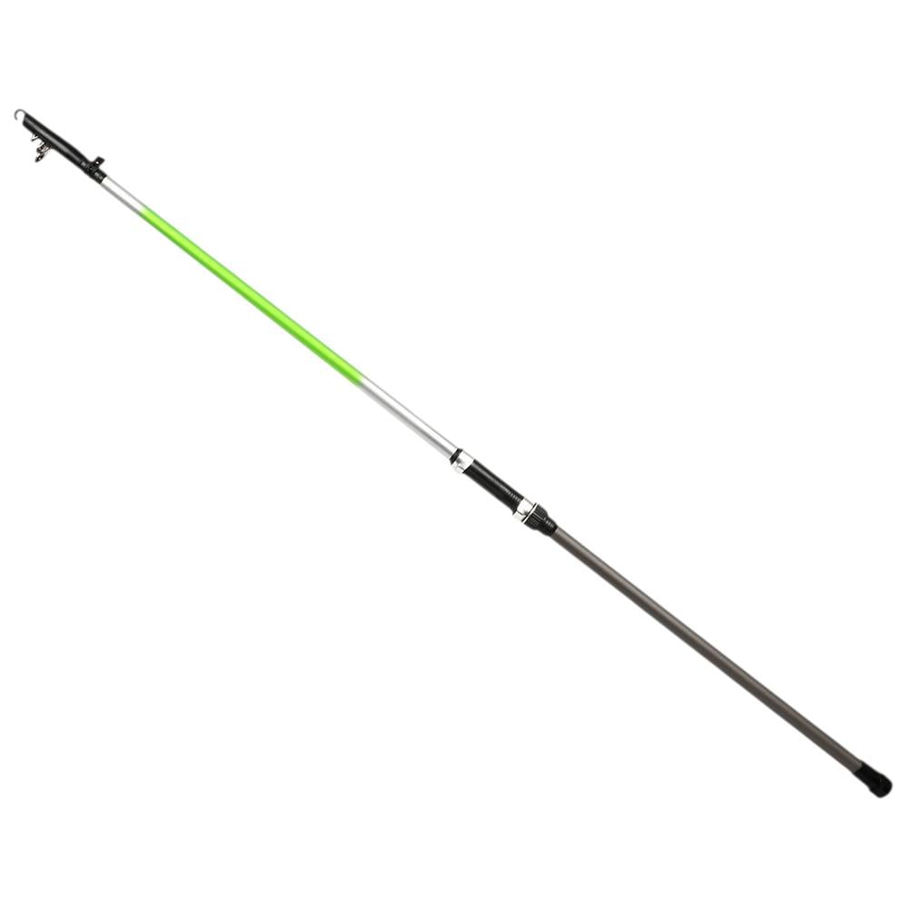 Удочка телескопическая Sams Fish Colored 6 м в сложенном 1,21 м Салатовый с серебряным/Черный (SF24326-6)