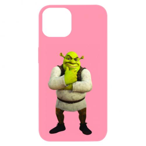Чехол для iPhone 13 Задумчивый Шрек (9243771-7-29602)
