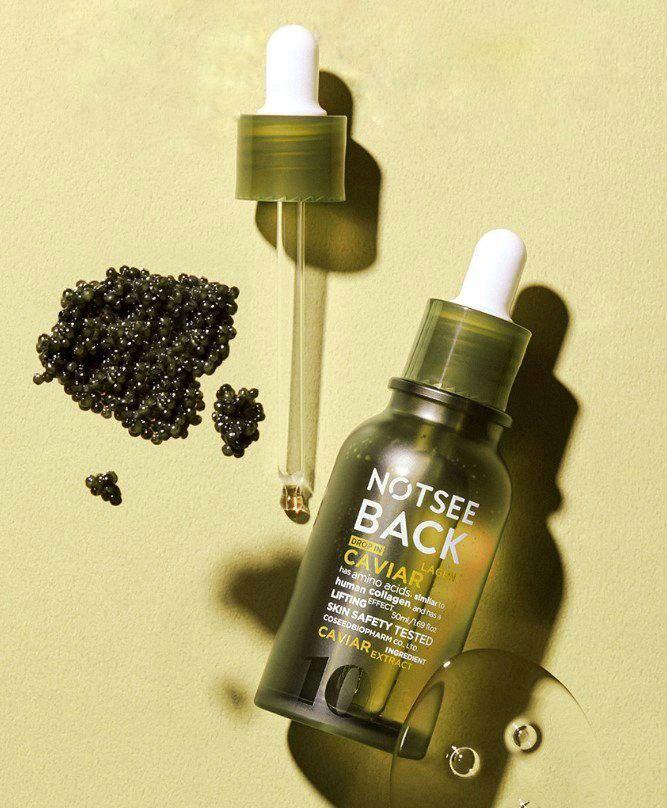 Ліфтингова есенція для обличчя NOTSEEBACK Drop In Caviar Collagen Serum концентрована з екстрактом ікри 50 мл - фото 3 Ліфтингова есенція для обличчя NOTSEEBACK Drop In Caviar Collagen Serum концентрована з екстрактом ікри 50 мл - фото 3