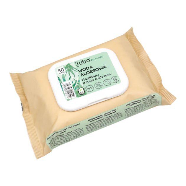 Туалетний папір вологий Luba Aloe 50 шт. (13349916)