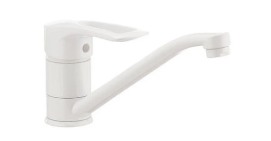 Смеситель для кухни Haiba HANSBERG 004-15 СМ White (HB0189) Смеситель для кухни Haiba HANSBERG 004-15 СМ White (HB0189)