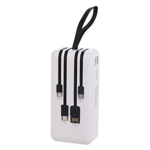 Портативное зарядное устройство HEPU HP976 30000 mAh White (0663)