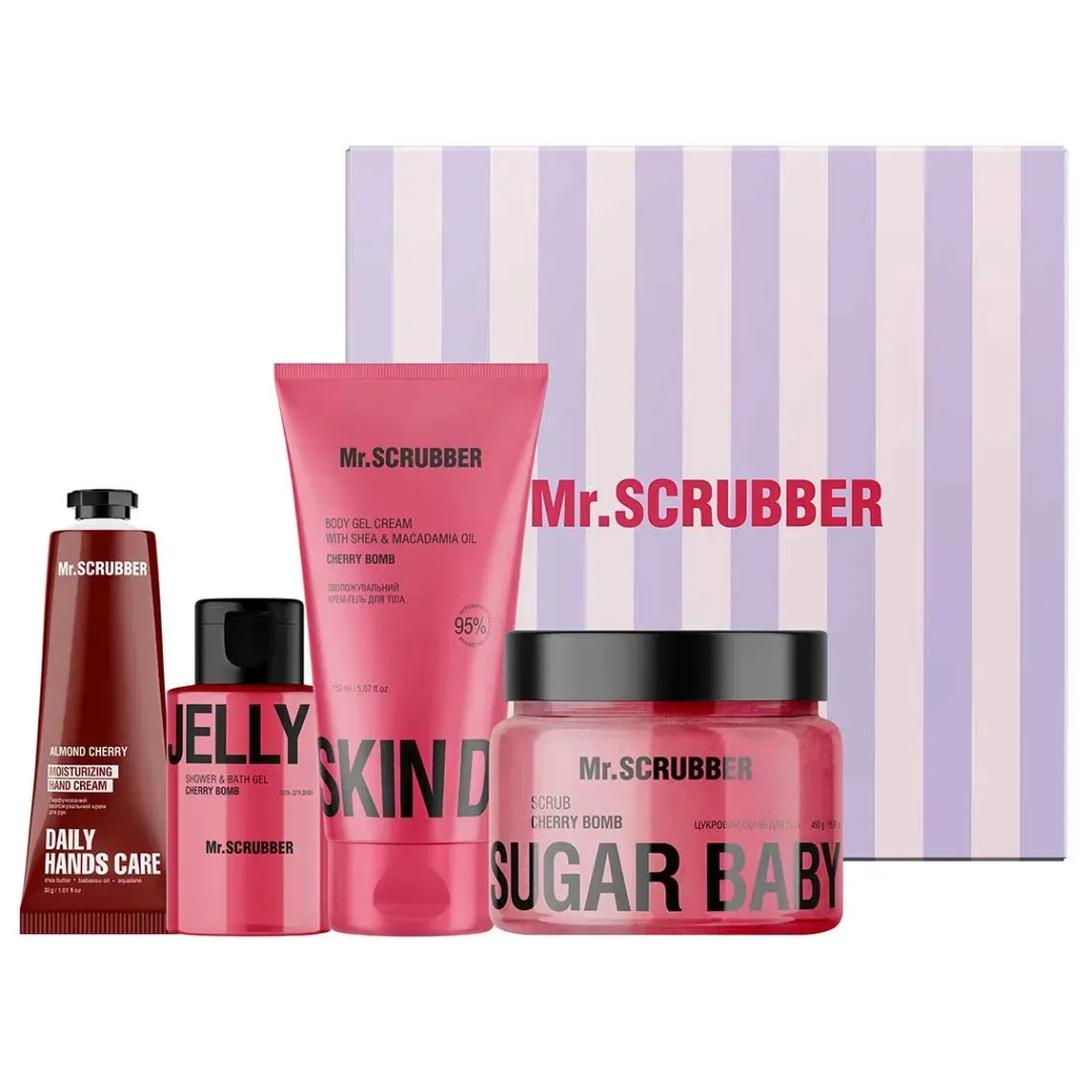 Подарочный набор Mr.SCRUBBER Cherry Care