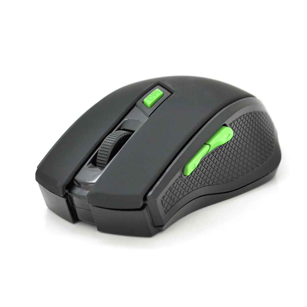 Компьютерная мышка беспроводная Jedel W400 1600DPI без подсветки Черный (8444)